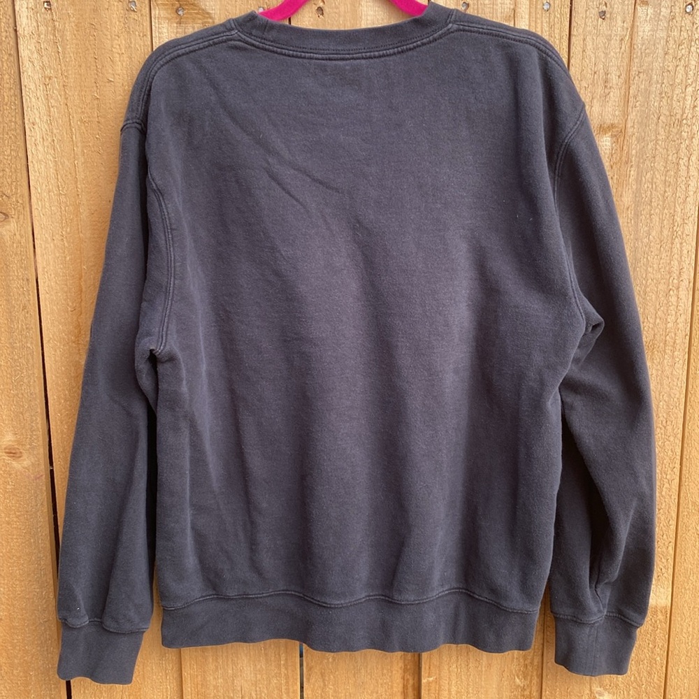 Men's Oakland Raiders Crewneck Sweatshirt Size Large Old School Mitchell & Ness - Picture 6 of 7
